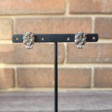 Calavera 925 silver earrings