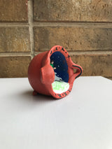 Clay mini nativity decor