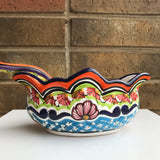 Salsero and spoon talavera pottery