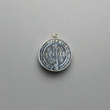 San Benito 925 silver medallion